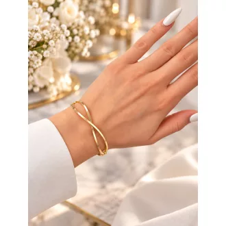 MILLA 14K Sárga Arany MEREV KARPEREC ÁTMÉRŐJE:6,5cm