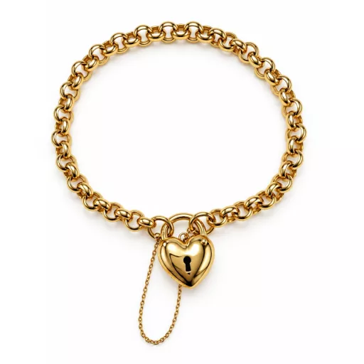 TIFFANY 14K Sárga Arany KARLÁNC 18cm