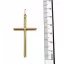 FIRA 14 Karátos Arany Kereszt Medál 6x3cm