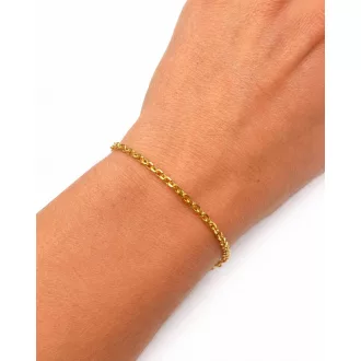 BIA 14K Sárga Arany Karlánc 19,5cm