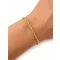 FRIDA 14K Sárga Arany Karlánc 18,5cm