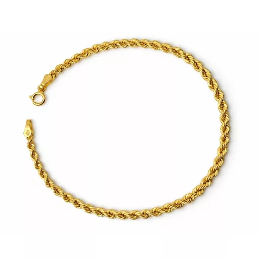 XÉNIA 14K Sárga Arany Karlánc 19,5cm