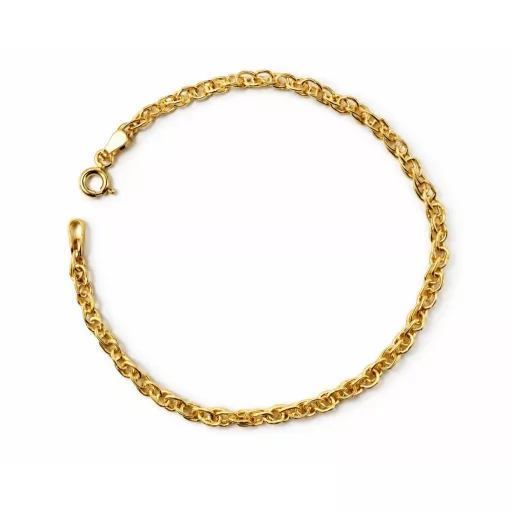 FRIDA 14K Sárga Arany Karlánc 18,5cm