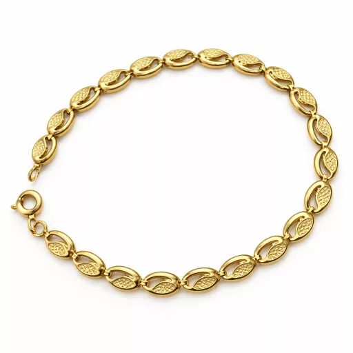 KIKI 14K SÁRGA ARANY Karlánc 19,5cm