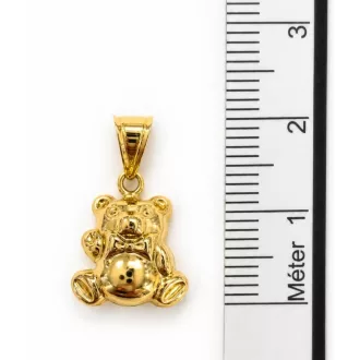 BONBON 14K SÁRGA ARANY PUFI MACI MEDÁL