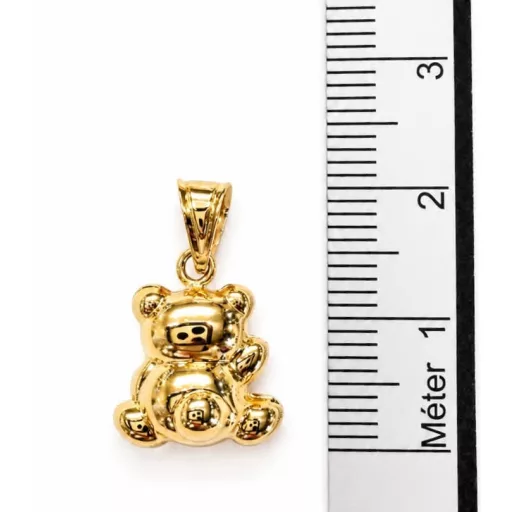 BONBON 14K SÁRGA ARANY PUFI MACI MEDÁL