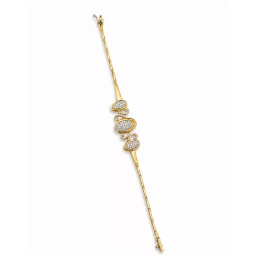 LEONÓRA 14K Sárga Karlánc 19,5cm