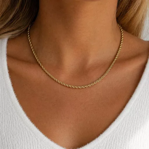 PÓLA 14K arany nyaklánc 45 cm 