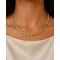 CALISTA 14K arany nyaklánc 45cm 