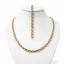 SELENA 14K arany nyaklánc 45cm karlánc 19,5cm