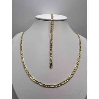 Winnie 14K arany nyaklánc 50 cm karlánc 19 cm