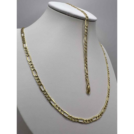 Winnie 14K arany nyaklánc 50 cm karlánc 19 cm