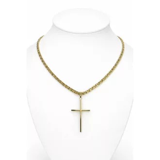 VALENTIN 14K arany Nyaklánc:60 cm  Medál:3,5x2cm