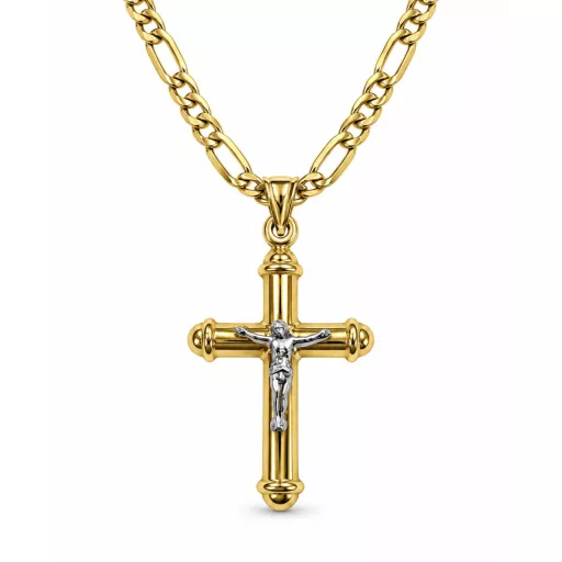 ANDRÁS 14K Arany NYAKLÁNC SZETT -60 cm MEDÁL- 3cm