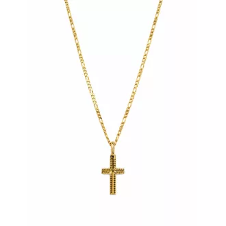TONI 14K Arany nyaklánc LAP KERESZT MEDÁLLAL 50 cm