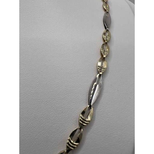 Livvy 14K arany nyaklánc 50 cm karlánc 20 cm