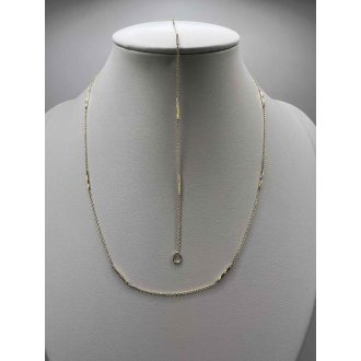 Lil 14K arany nyaklánc 40 cm karlánc 18 cm