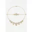 Liliána 14K Sárga Arany Nyakék szett Nyaklánc:45cm Karlánc:19cm