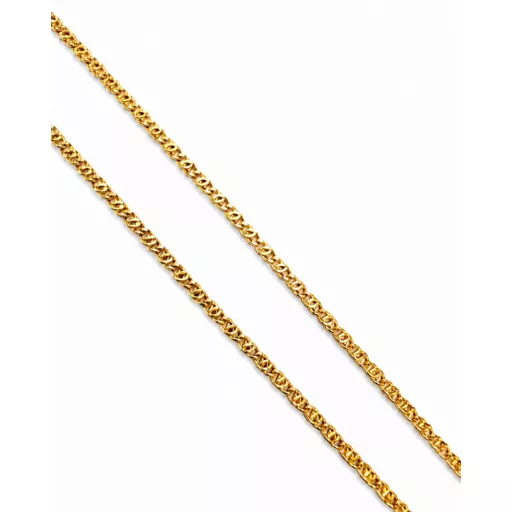 BENEDEK 14K Sárga Arany Nyaklánc 45cm + KERESZT medállal