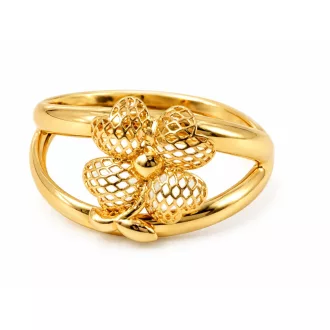 KLARISSZA 14K SÁRGA ARANY GYŰRŰ M:55