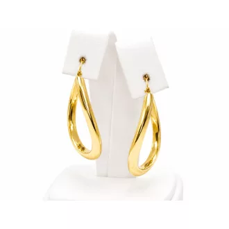 XÉNIA 14K SÁRGA ARANY KARIKA FÜLBEVALÓ 3,3cm