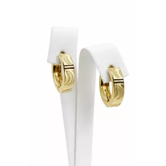 BIANKA 14K KARIKA FÜLBEVALÓ 1,5cm