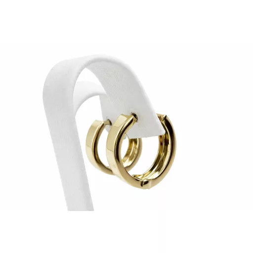BIANKA 14K KARIKA FÜLBEVALÓ 1,5cm