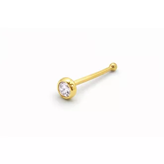 FILA 14K SÁRGA ARANY PIERCING 1cm