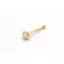 FILA 14K SÁRGA ARANY PIERCING 1cm