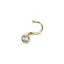 NONI 14K SÁRGA ARANY PIERCING 1cm